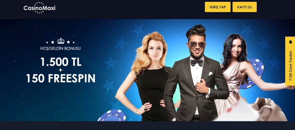 Casinomaxi Online Casino Sitesi